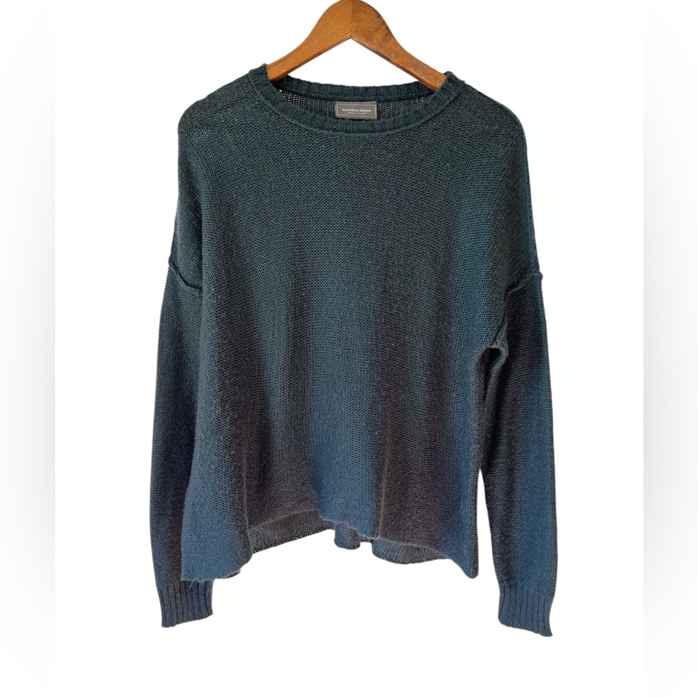Wooden Ships Mohair/Wool Crewneck Sweater Size M/L